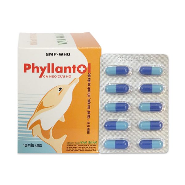 thuốc phyllantol chữa tiêu chảy
